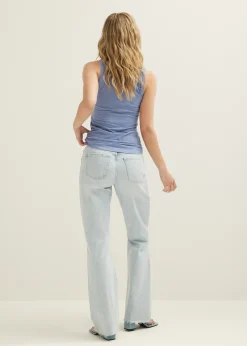 Basic singlet breed met kant