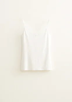 Basic singlet met kant detail