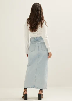 Basic top met lange mouwen