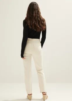 Basic top met lange mouwen