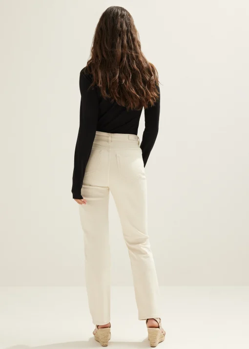 Basic top met lange mouwen
