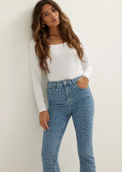 Basic t-shirt lange mouw