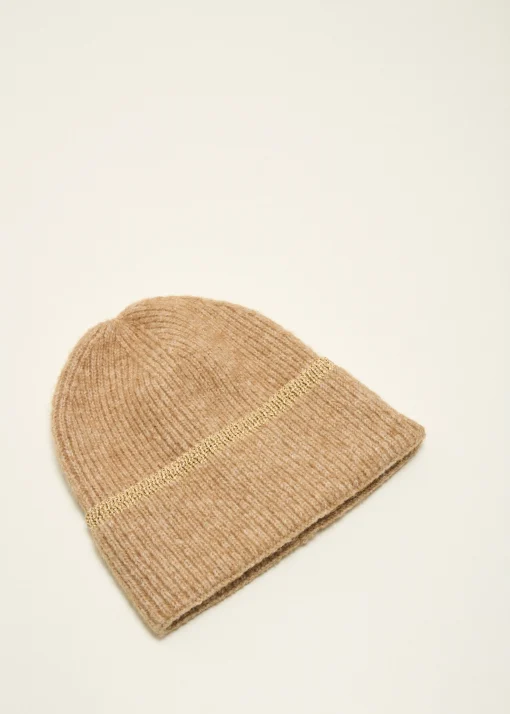 Beanie met lurex
