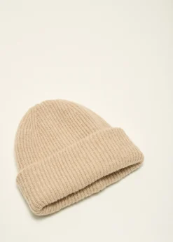 Beanie met rib