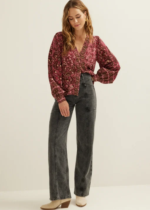 Blouse bloemenprint