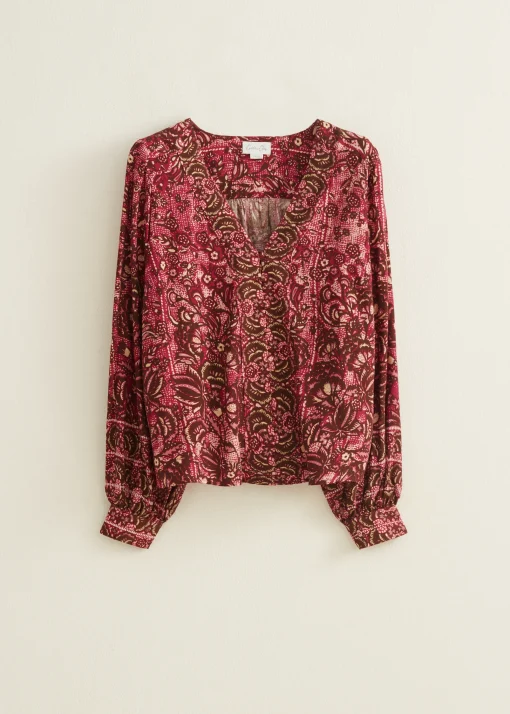 Blouse bloemenprint