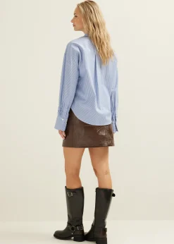 Blouse met elastiek detail
