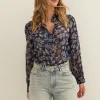 Blouse met print