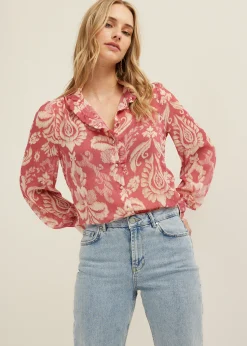 Blouse met print