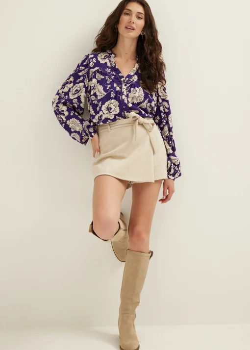 Blouse met print
