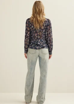 Blouse met print
