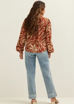 Blouse met print