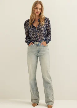 Blouse met print