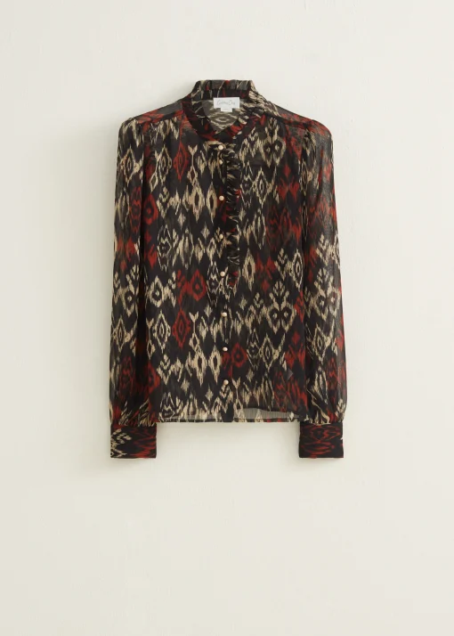 Blouse met print