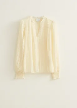 Blouse met stippen