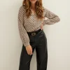 Blouse met structuur