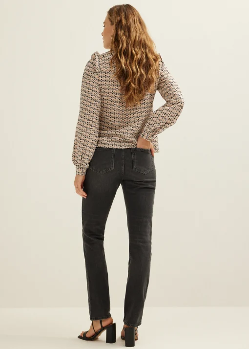 Blouse met structuur