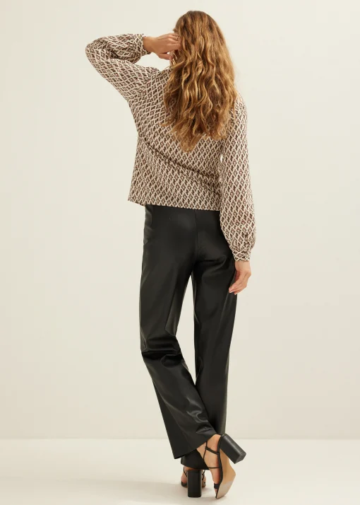 Blouse met structuur