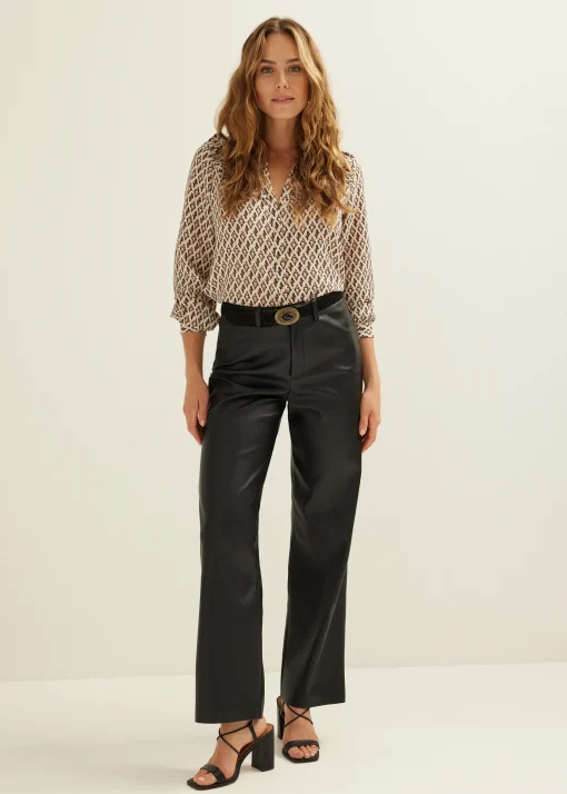 Blouse met structuur