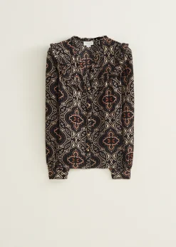 Blouse met structuur