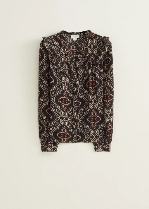 Blouse met structuur