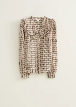 Blouse met structuur