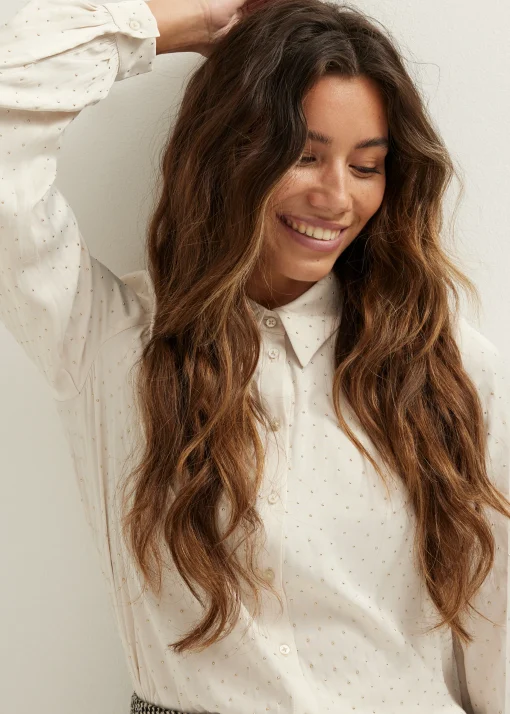 Blouse met studs
