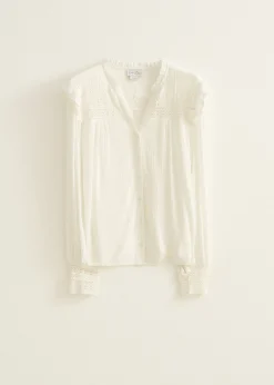 Blouse met tape details