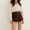 Blouse van corduroy
