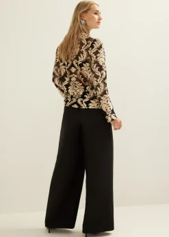 Blouse van mesh