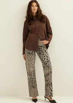 Blouse van poplin