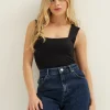 Body met vierkante halslijn