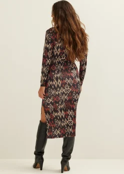 Bodycon jurk met print