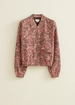 Bomberjack met print