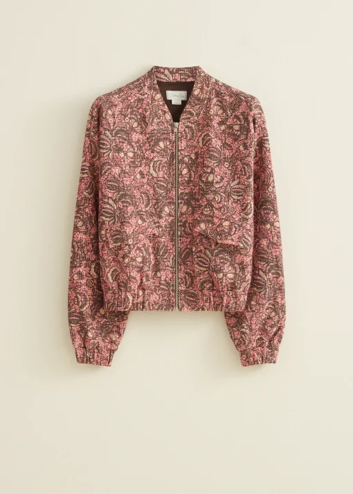 Bomberjack met print