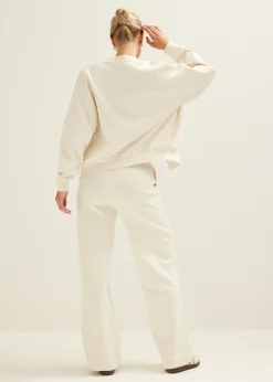 Bomberjack met sweat look