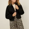 Bomberjack van boucle mix
