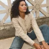 Boucle jasje met pailletten