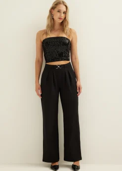 Broek met ceintuur