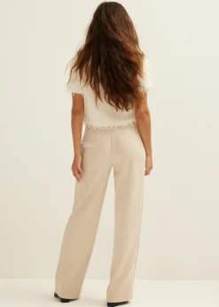Broek van suedine