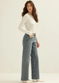Charlie wide leg jeans twist