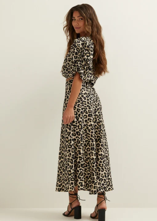Crop top met print