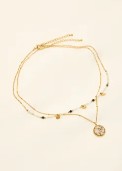 Dubbele ketting met hanger