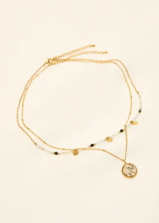 Dubbele ketting met hanger
