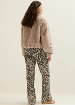 Faux fur bomberjack