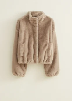 Faux fur bomberjack
