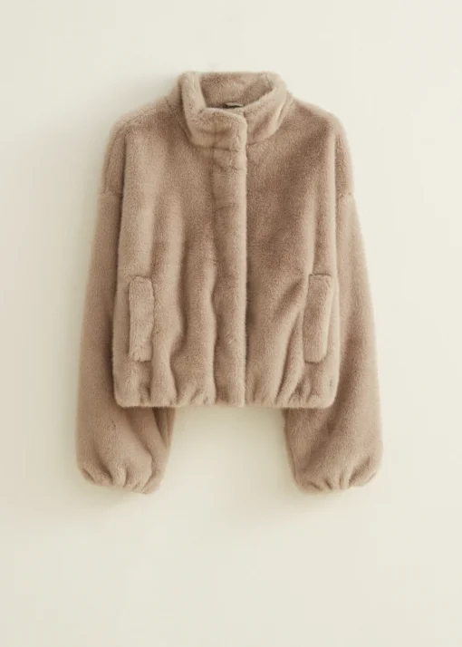 Faux fur bomberjack