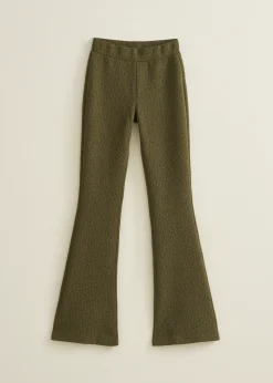 Flared broek met lurex