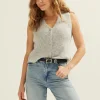 Gebreid gilet