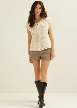 Gebreid gilet